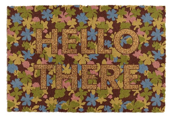 Kókuszrost lábtörlő 40x60 cm Hello There – Artsy Doormats