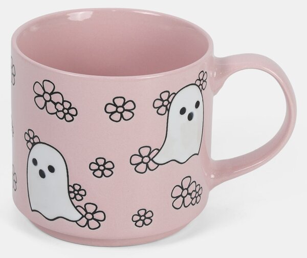 Sinsay - Bögre Halloween mintával - pasztellpink