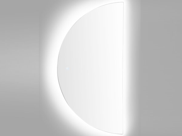 LED fürdőszobai tükör LOUE 60 cm 120 cm Ezüst