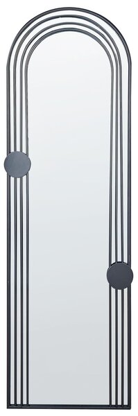 Falitükör AJAIN 45 cm 146 cm Fém Fekete