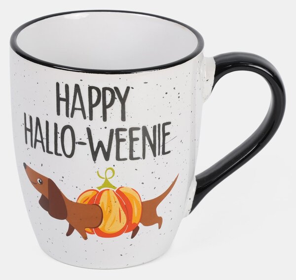 Sinsay - Kerámia bögre füllel Halloweenre - fehér