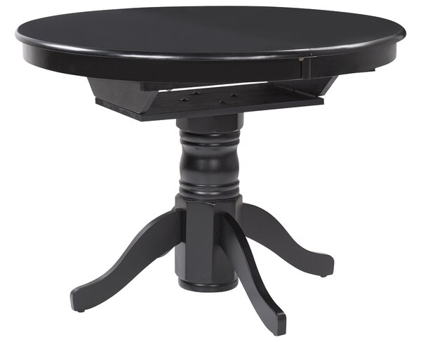 Kihúzható étkezőasztal AKRON Fekete 106/150 cm 106 cm
