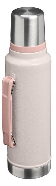 Világos rózsaszín rozsdamentes acél termosz 1,4 l Legendary Classic Bottle Hammertone Rose Quartz – Stanley