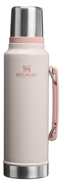 Világos rózsaszín rozsdamentes acél termosz 1,4 l Legendary Classic Bottle Hammertone Rose Quartz – Stanley