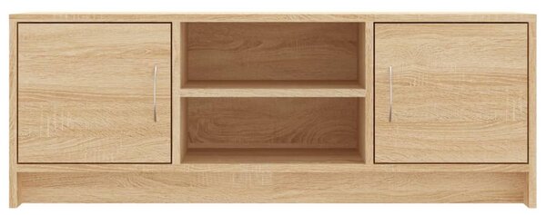Sonoma tölgy színű szerelt fa fali TV-szekrény 102x30x37,5 cm