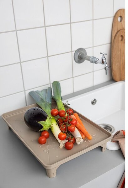 Bézs kétszintes edényszárító 42x29 cm Dry-It – Mette Ditmer Denmark