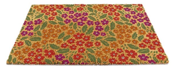 Kókuszrost lábtörlő 40x60 cm Floral – Artsy Doormats