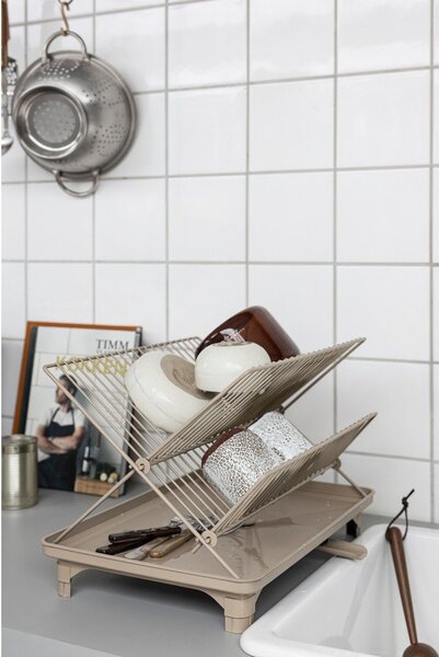 Bézs kétszintes edényszárító 42x29 cm Dry-It – Mette Ditmer Denmark