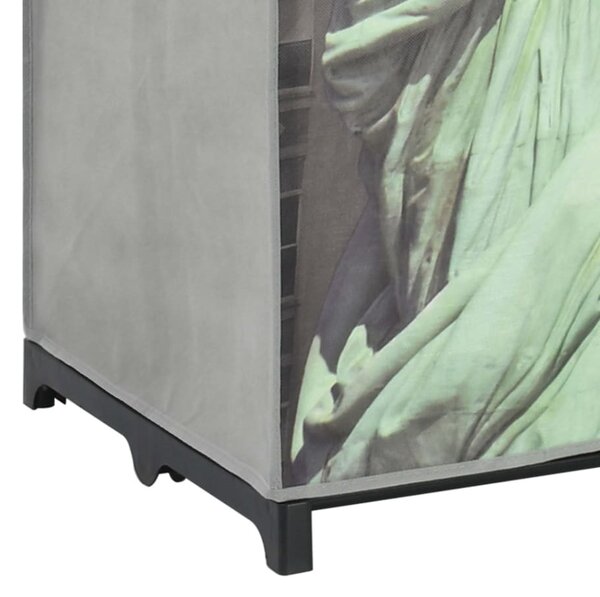 New York szövet ruhásszekrény 75 x 45 x 160 cm