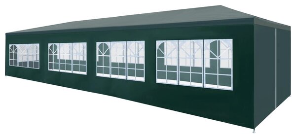 Zöld rendezvénysátor 3 x 12 m