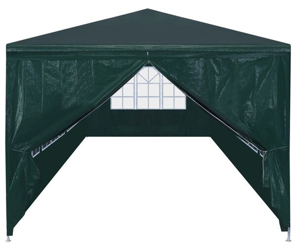 Zöld rendezvénysátor 3 x 12 m