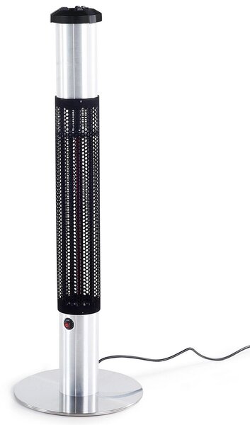 Álló infravörös teraszfűtő VEZUVIO 1500 W Fekete