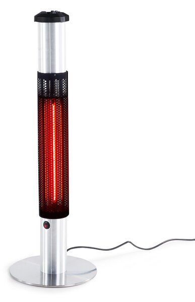 Álló infravörös teraszfűtő VEZUVIO 1500 W Fekete