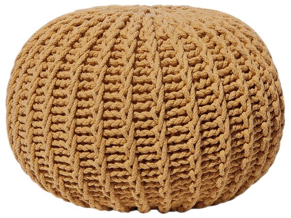 Puff CONRAD Pamut Mustársárga