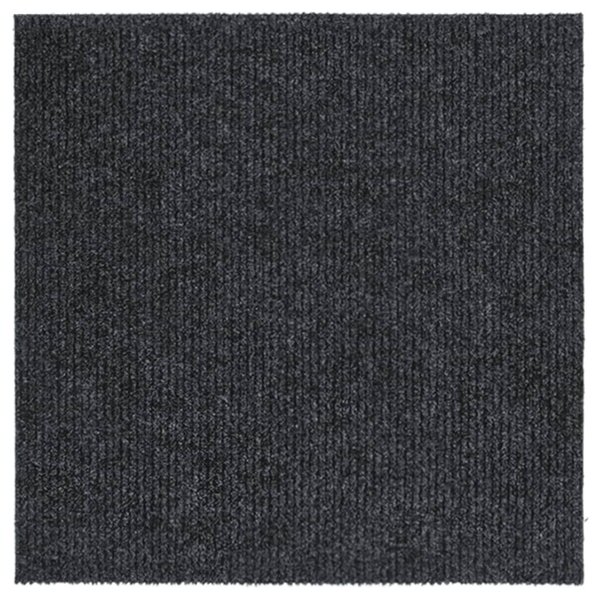 Antracitszürke koszfogó futószőnyeg 100 x 100 cm