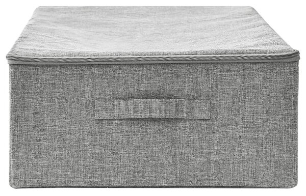 Szürke szövet tárolódoboz 70 x 40 x 18 cm
