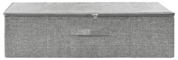 Szürke szövet tárolódoboz 70 x 40 x 18 cm