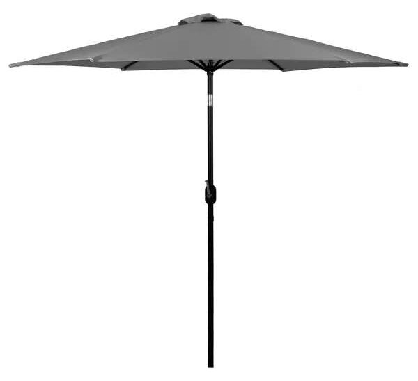 ModernHome dönthető kerti napernyő 270 cm - szürke