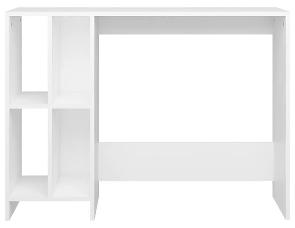 Fehér szerelt fa laptopasztal 102,5 x 35 x 75 cm
