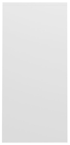 Fehér szerelt fa laptopasztal 102,5 x 35 x 75 cm
