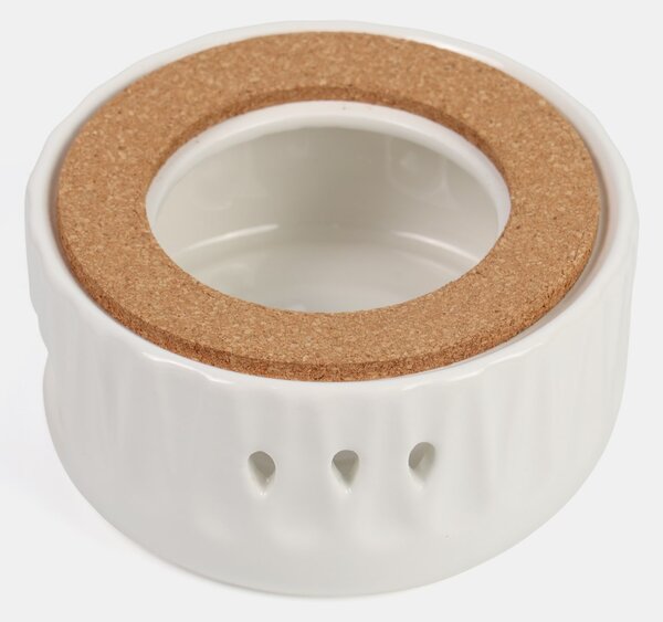 Sinsay - Teáskanna melegítő tealight tartóval - fehér