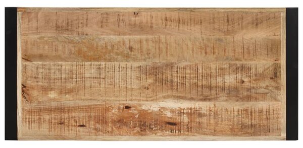 Tömör mangófa dohányzóasztal 120 x 55 x 40 cm