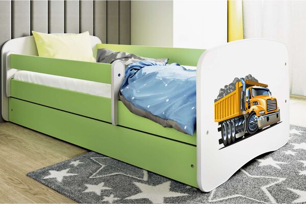 Kocot Kids Babydreams Ifjúsági ágy ágyneműtartóval - Kamion - Töb