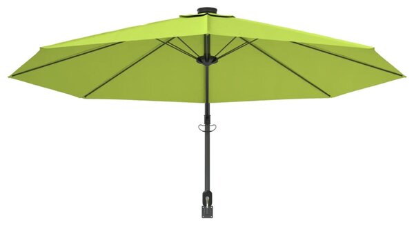 Almazöld falra szerelhető napernyő 290 cm