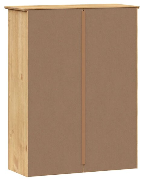 VIGO tömör fenyőfa komód felső 78x30x100 cm