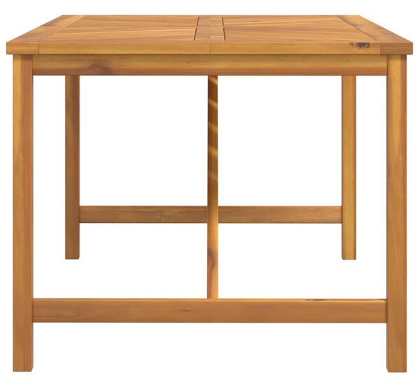 Tömör akácfa kerti étkezőasztal 150 x 90 x 74 cm