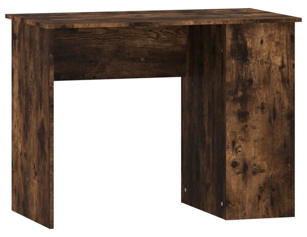 Füstös tölgy színű szerelt fa íróasztal 100 x 55 x 75 cm