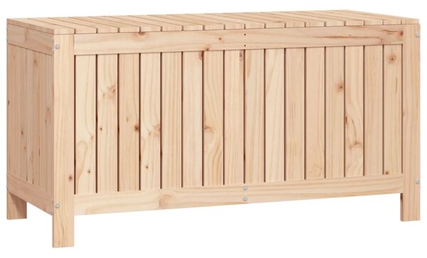 Tömör fenyőfa kerti tárolóláda 115x49x60 cm