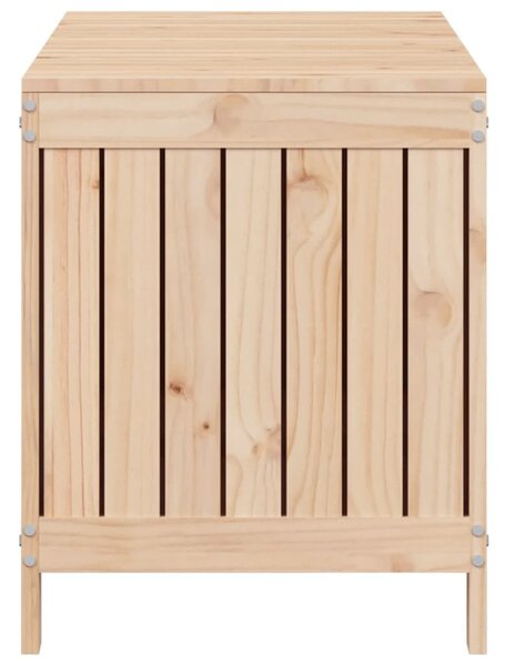 Tömör fenyőfa kerti tárolóláda 115x49x60 cm