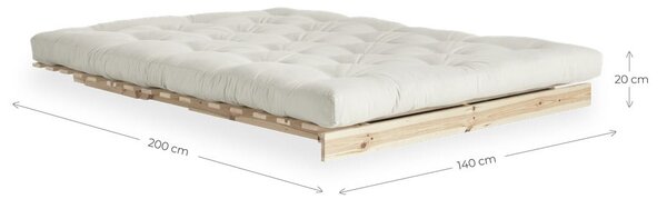 Zöld kinyitható kanapé 140 cm Roots – Karup Design
