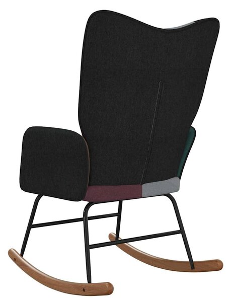 Foltvarrott szövet hintaszék