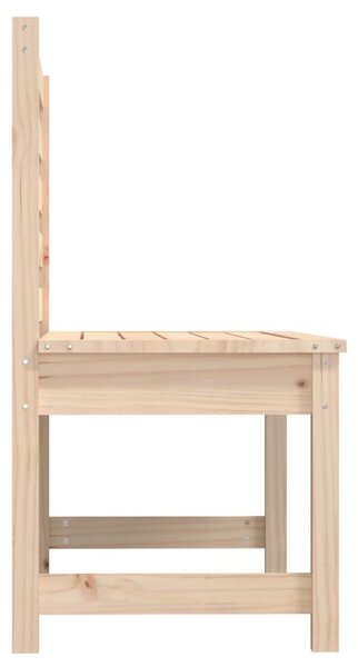 Tömör fenyőfa kerti pad 109 cm
