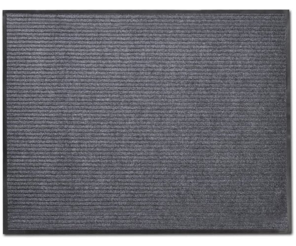 4 db szürke PVC lábtörlő 90 x 60 cm