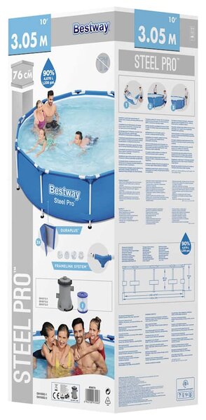 Bestway Steel Pro úszómedence 305 x 76 cm