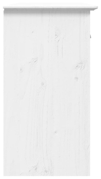 BODO fehér tömör fenyőfa tálalószekrény 115,5x44x80 cm