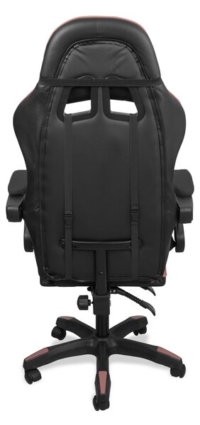 Warrior gamer szék, forgószék fekete-rózsaszín (GAMER-BASIC-1-BLACK-PINK)