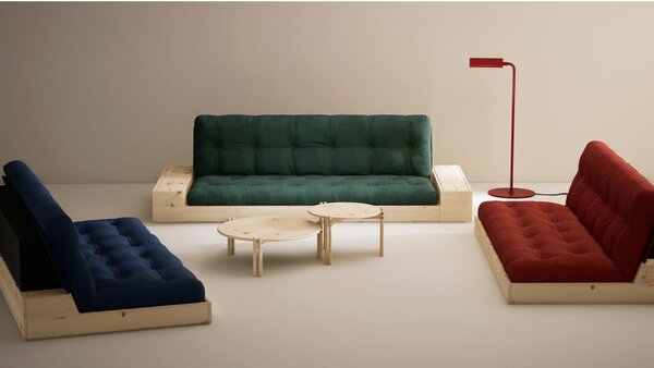 Krémszínű kinyitható kanapé 196 cm Base – Karup Design