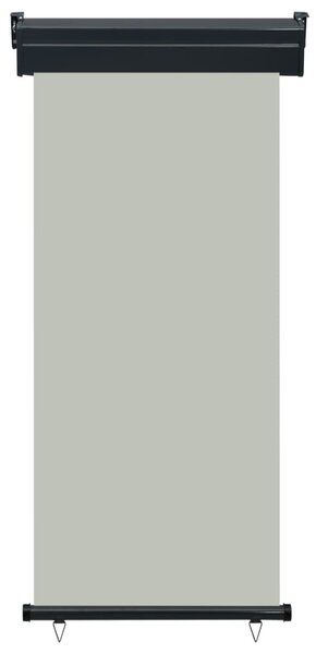 Szürke oldalsó terasznapellenző 85 x 250 cm