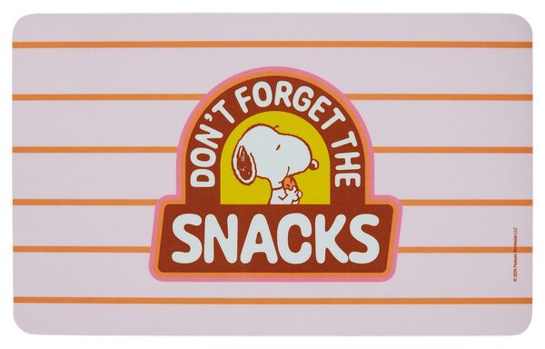 PEANUTS reggeliző deszka, Snacks