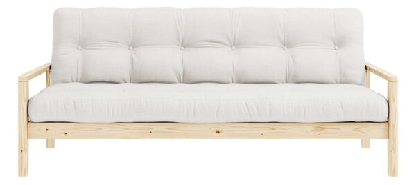 Krémszínű kinyitható kanapé 205 cm Knob – Karup Design