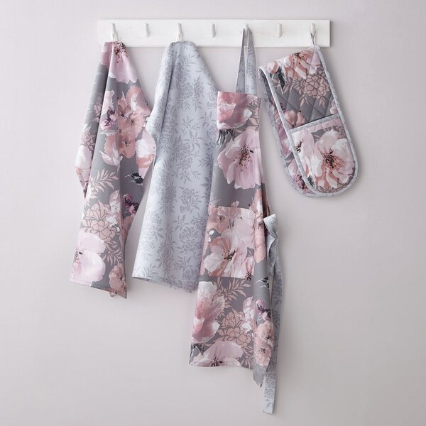 Pamut kötény Dramatic Floral – Catherine Lansfield