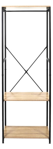 Intenso Home ruhafogas polcokkal 60 x 167cm sonoma tölgy | Előszobai ruhatároló cipőtartóval / nyitott gardrób