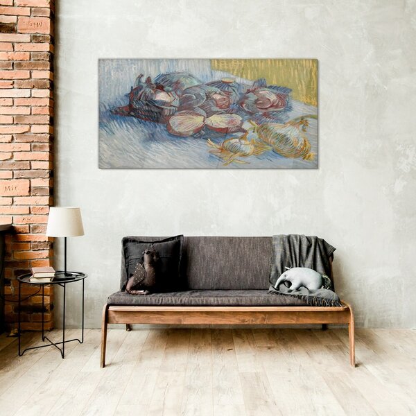 Üvegkép Káposzta és hagyma van gogh