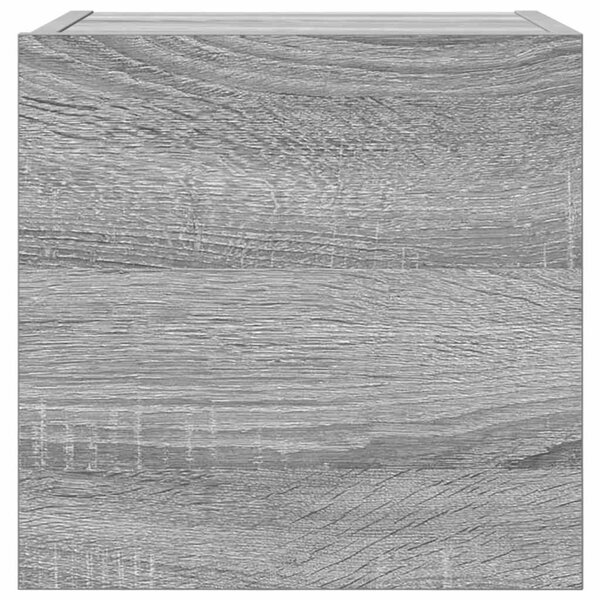 Szürke sonoma színű fali TV-szekrény 30,5 x 30 x 30 cm