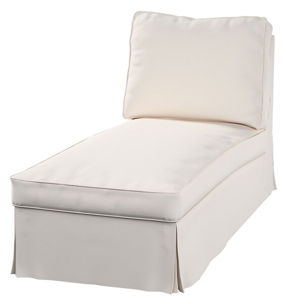 Huzat Ikea Ektorp karfa nélküli fekvőfotelhez (egyenes háttámla) termék színe bézs szövet fonott