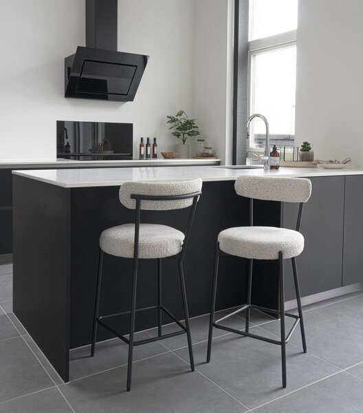 Fehér bárszék (ülésmagasság 65 cm) Badalona – House Nordic